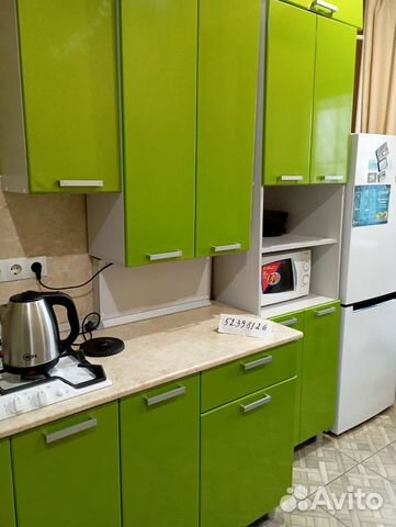 

1-к. квартира, 38 м², 3 кровати