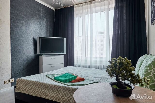 

1-к. квартира, 38 м², 2 кровати