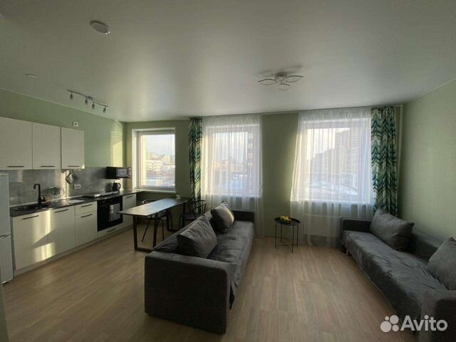 

Квартира-студия, 35 м², 2 кровати