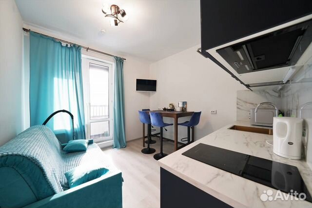 

1-к. квартира, 34 м², 2 кровати