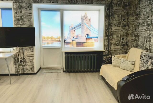 

Квартира-студия, 32 м², 2 кровати