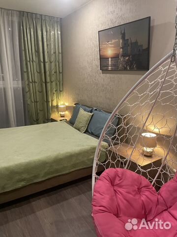 

1-к. квартира, 54 м², 4 кровати
