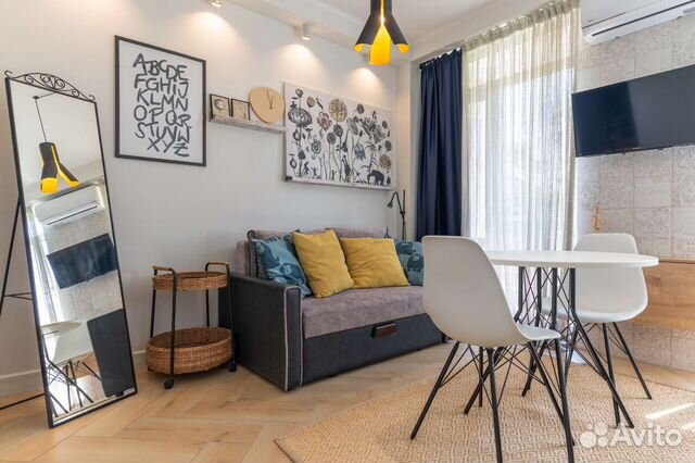 

Квартира-студия, 28 м², 2 кровати