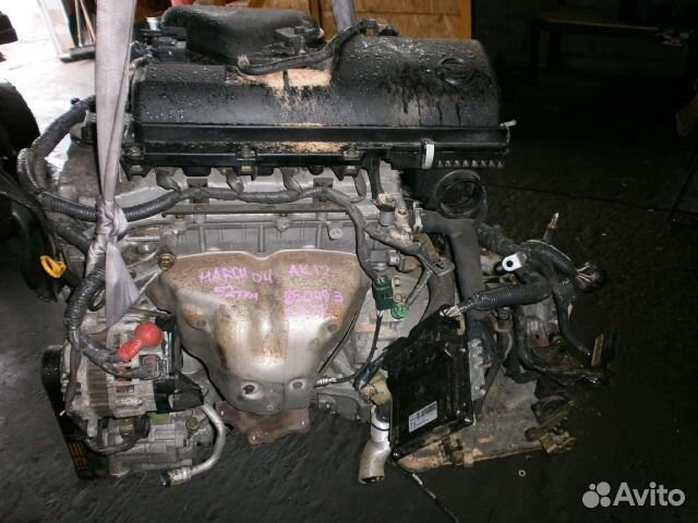 Двигатель Nissan March CR12DE кузов K12 oemEQ0360