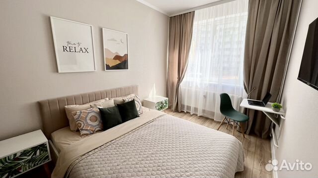 

1-к. квартира, 35 м², 2 кровати