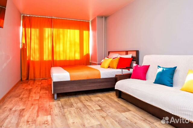 

1-к. квартира, 36 м², 2 кровати