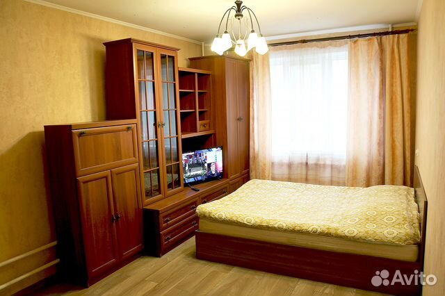 

1-к. квартира, 40 м², 2 кровати