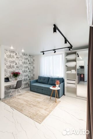 

Квартира-студия, 30 м², 1 кровать