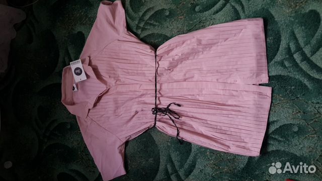 Туника-платье новая, футболка, джинсы, балахон