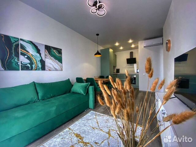 

1-к. квартира, 37,8 м², 1 кровать