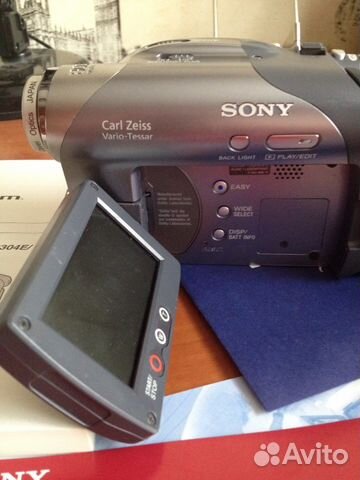Цифровая видеокамера sony DCR-DVD205E Цифровая видеокамера sony DCR-DVD205E