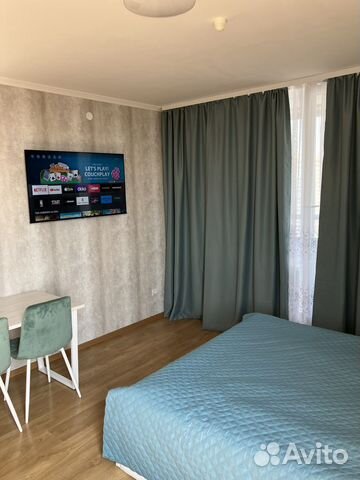 

Квартира-студия, 36 м², 1 кровать
