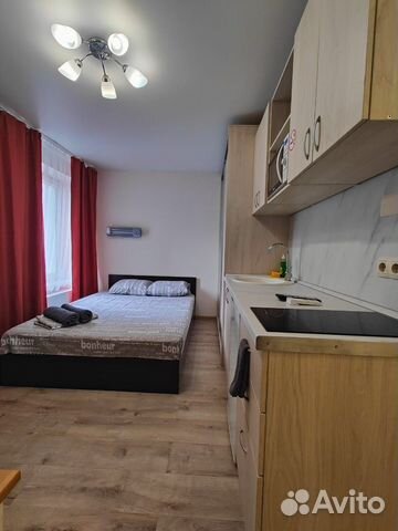 

Квартира-студия, 23 м², 2 кровати