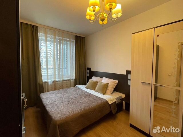 

1-к. квартира, 36 м², 2 кровати