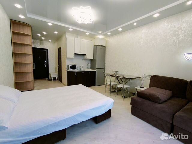 

Квартира-студия, 30 м², 2 кровати