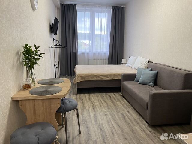 

Квартира-студия, 26 м², 2 кровати