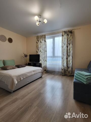 

Квартира-студия, 27 м², 2 кровати