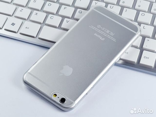 На iPhone 6 6S мягкий чехол прозрачный тонкий На iPhone 6 6S мягкий чехол прозрачный тонкий