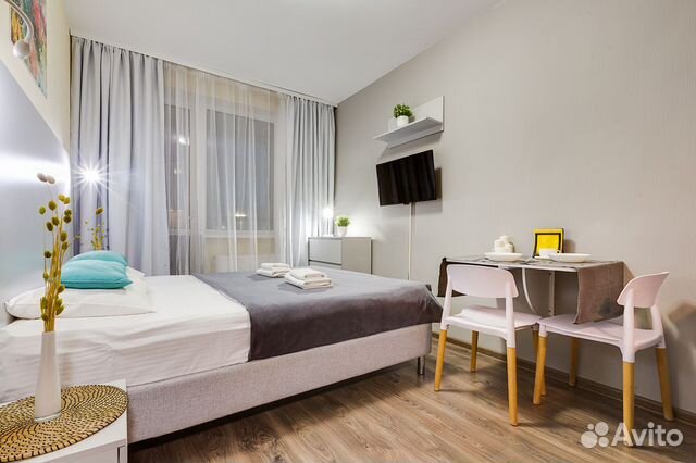 

Квартира-студия в апарт-отеле, 23 м², 1 кровать