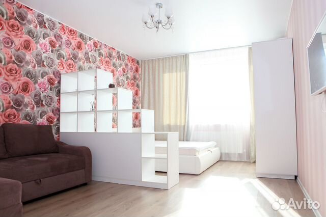 

1-к. квартира, 40 м², 2 кровати