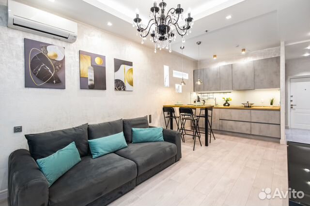

2-к. квартира, 47 м², 2 кровати