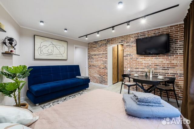 

Квартира-студия, 30 м², 2 кровати
