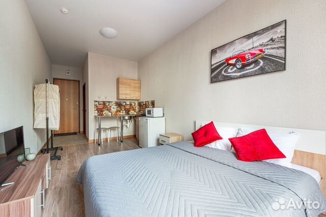 

Квартира-студия, 29 м², 1 кровать