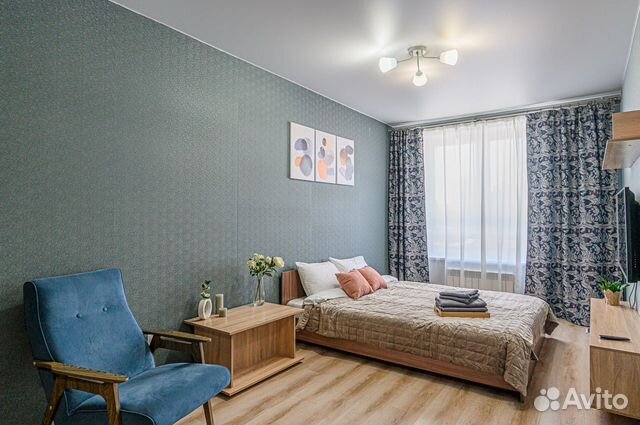 

1-к. квартира, 40 м², 1 кровать