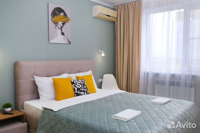 

1-к. квартира, 32 м², 2 кровати