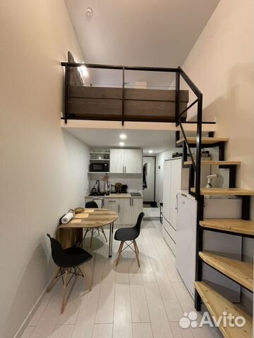 

Квартира-студия, 20 м², 3 кровати