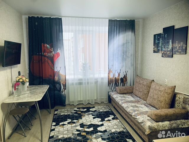 

Квартира-студия, 18 м², 2 кровати