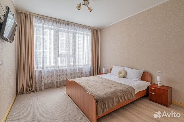 

1-к. квартира, 43 м², 3 кровати
