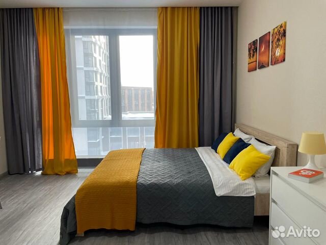 

Квартира-студия, 28 м², 2 кровати