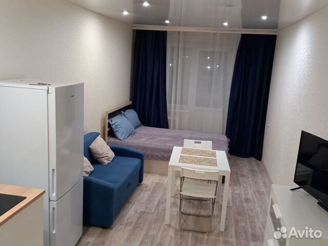 

Квартира-студия, 33 м², 2 кровати