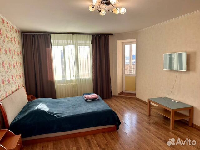 

1-к. квартира, 42 м², 3 кровати