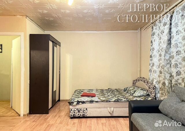 

1-к. квартира, 34 м², 2 кровати