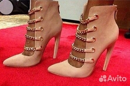 Новые замшевые туфли Guiseppe Zanotti