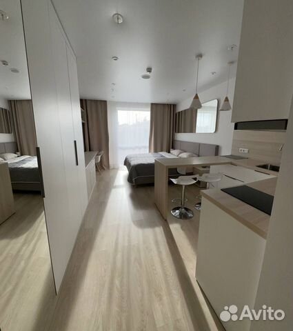 

Квартира-студия, 28 м², 1 кровать