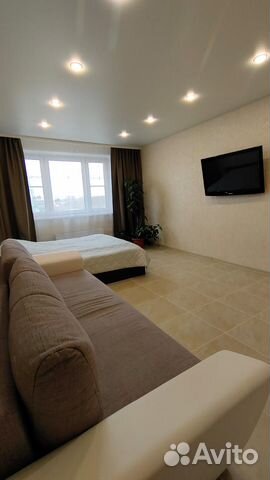

1-к. квартира, 42 м², 2 кровати