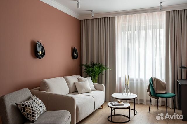 

1-к. квартира, 36 м², 2 кровати