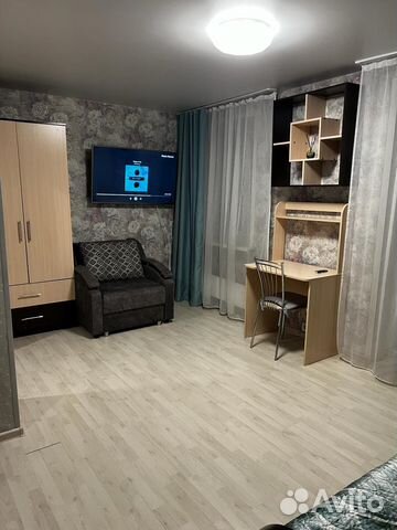 

1-к. квартира, 33 м², 3 кровати