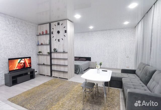 

Квартира-студия, 46 м², 2 кровати