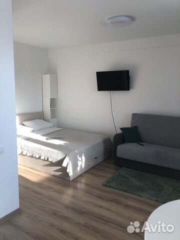 

Квартира-студия, 30 м², 2 кровати