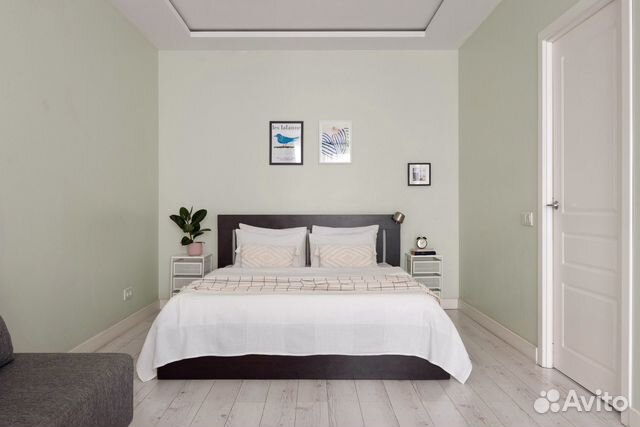 

1-к. квартира, 45 м², 2 кровати