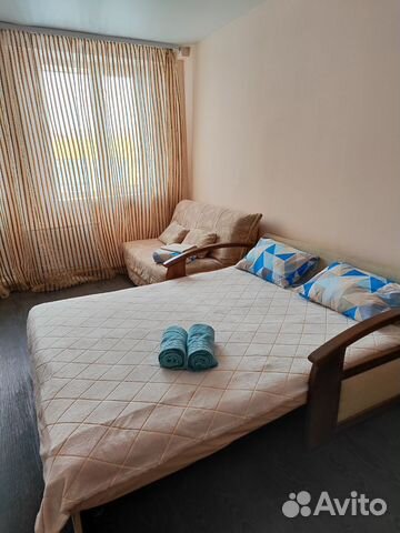 

1-к. квартира, 42 м², 2 кровати