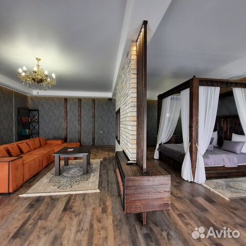 

Квартира-студия, 90 м², 1 кровать
