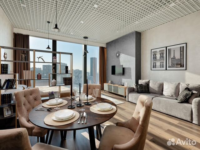 

Квартира-студия, 51 м², 2 кровати