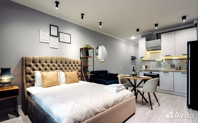 

1-к. квартира, 39 м², 2 кровати