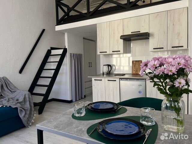 

Квартира-студия, 28 м², 2 кровати