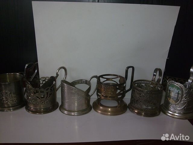 Подстаканники СССР Подстаканники СССР